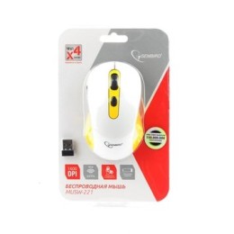 GEMBIRD Беспроводная мышь MUSW-221-Y