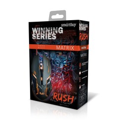 Smartbuy Мышь проводная игровая с подсветкой RUSH SBM-723G-K MATRIX