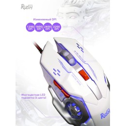 Smartbuy Мышь проводная игровая с подсветкой RUSH SBM-724G-W - AVATAR