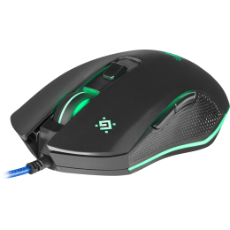 Defender Проводная игровая мышь Sky Dragon GM-090L оптика,6кнопок,800-3200dpi