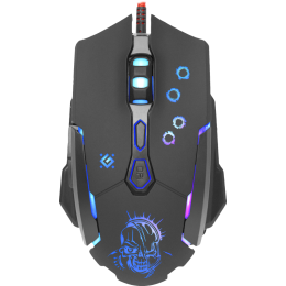 Defender Проводная игровая мышь Killer GM-170L оптика,7кнопок,800-3200dpi