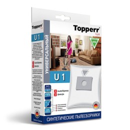 TOPPERR Синтетические пылесборники U1 для любых пылесосов