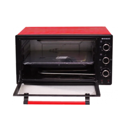 SHIVAKI Духовка электрическая MD 3216 L BLACK-RED