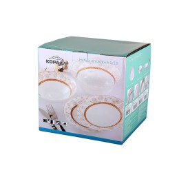 КОРАЛЛ Набор столовый 1/13 Сканди W-13L 170604