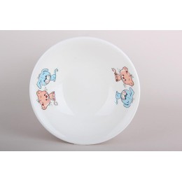 КОРАЛЛ Салатник 600мл/17см Друзья YXD02/600