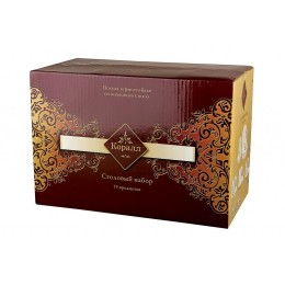 КОРАЛЛ Набор столовый 6/19 Ваниль BYS019001-T-#1080