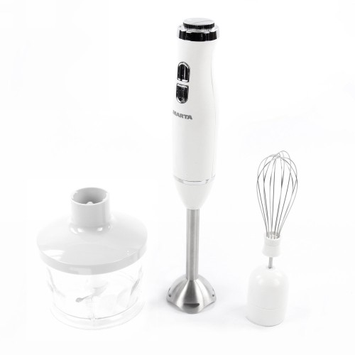 Кухонный комбайн Marta 1200W MT-1563 Белый жемчуг
