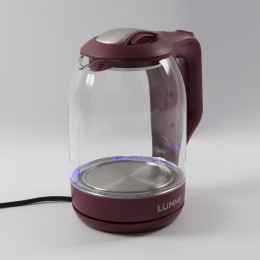 LUMME Электрический чайник LU-141 бордовый гранат
