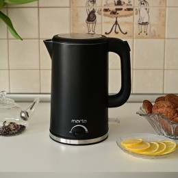 MARTA Электрический чайник MT-4557 чёрный жемчуг