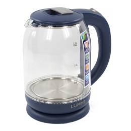 LUMME Электрический чайник LU-142 серебряный сапфир