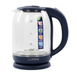 LUMME Электрический чайник LU-142 серебряный сапфир