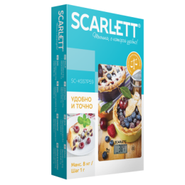 SCARLETT Весы кухонные SC-KS57P59