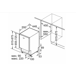 BOSCH Посудомоечная машина SPV2IMX1BR