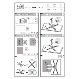ULTRAMOUNTS Кронштейн UM870 диагональ 23-55
