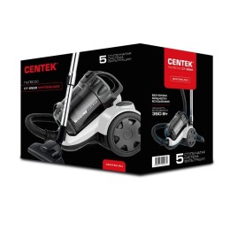 CENTEK Пылесос 2000W CT-2528 White/Black