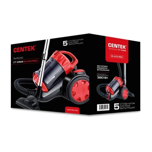 Пылесос 2000W Centek CT-2528 Black/Red