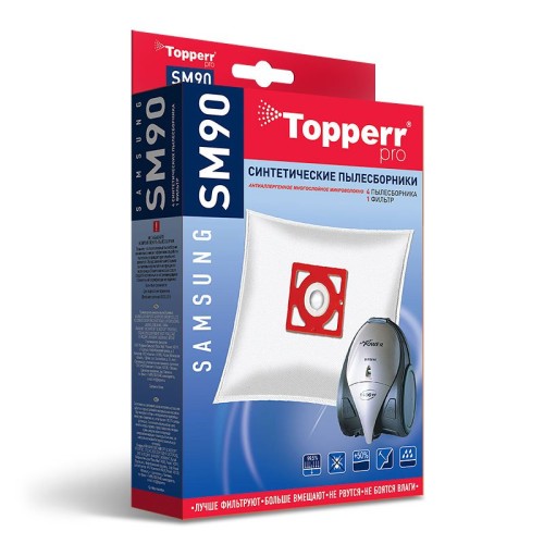 Синтетические пылесборники Topperr SM90 для пылесосов SAMSUNG
