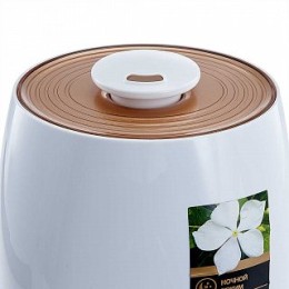 DELTA Увлажнитель воздуха ультразвуковой с керамическим фильтром LUX DE-3703 белый с золотым