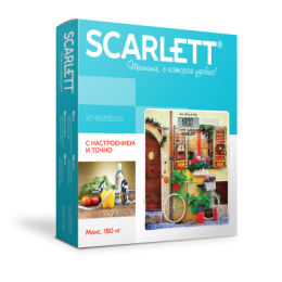 SCARLETT Весы напольные электронные SC-BS33E030