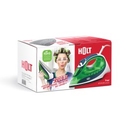 HOLT Утюг 2200W HT-IR-010 зеленый