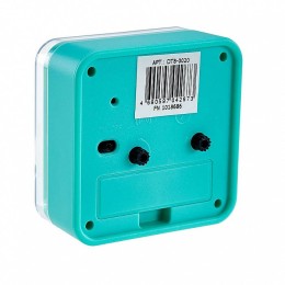 DELTA Будильник 8x4х9 см DT8-0020 зеленый