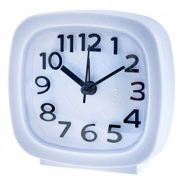 DELTA Будильник 10,5x4х10 см DT8-0021 белый