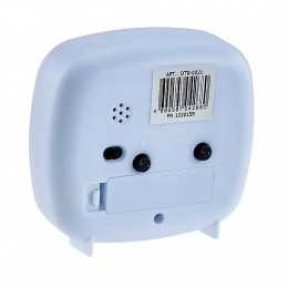 DELTA Будильник 10,5x4х10 см DT8-0021 белый