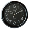Часы настенные 28 см DELTA DT-0127 черные
