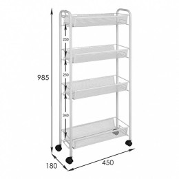 ЭМИ Этажерка Ладья 14 К Э 372 С серая
