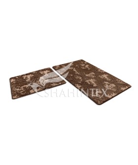 SHAHINTEX Набор ковриков VINTAGE SH V001 50*80+50*50 00-00005123 ШОКОЛАДНЫЙ 37