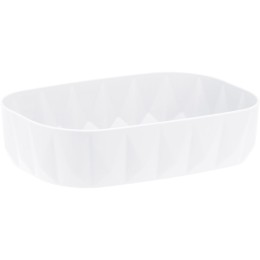 М ПЛАСТИКА Мыльница ПРИЗМА М 2243 белый