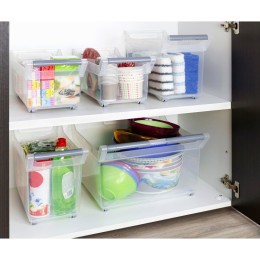 М-ПЛАСТИКА Органайзер с ручкой на колёсах М 1621