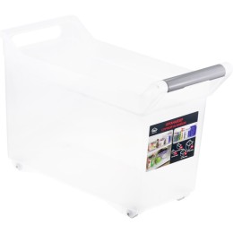 М-ПЛАСТИКА Органайзер с ручкой на колёсах М 1622