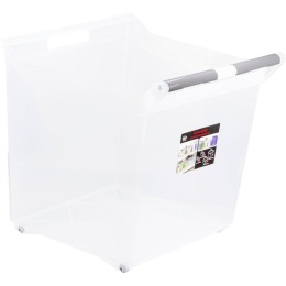 М-ПЛАСТИКА Органайзер с ручкой на колёсах М 1624