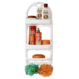 МИЛИХ Полка навесная для ванной комнаты 05123 микс