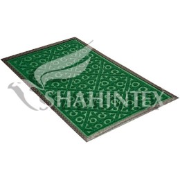 SHAHINTEX Коврик MX10 60*90 придверный прямоугольный влаговпитывающий 9360 зеленый