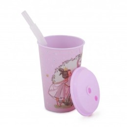 АЛЬТЕРНАТИВА Стакан Волшебная страна 0,5л (с крышкой и трубочкой) М8287