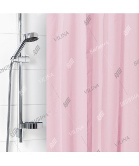 VILINA Занавес для ванной комнаты 180 x 180 см 6671 розовый 