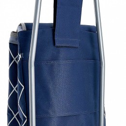 DELTA Тележка багажная ручная 30 кг DT-25 темно-синяя