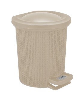 DELTA Контейнер для мусора с педалью 6 л Ajur SV4064АЙВ айвори DELTA Контейнер для мусора с педалью 6 л Ajur SV4064АЙВ айвори