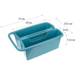 М-ПЛАСТИКА Ведро 17,0 л. с органайзером Гранд М 2419 микс