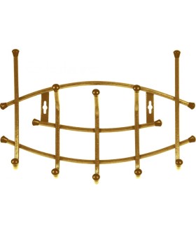 НИКА Вешалка настенная Ника-Премиум ВНП3/З золотой НИКА Вешалка настенная Ника-Премиум ВНП3/З золотой