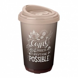 БЫТПЛАСТ Термостакан 400 мл 4332333 микс