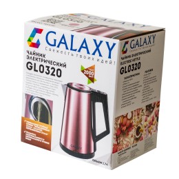 GALAXY Электрический чайник GL0320 розовое золото