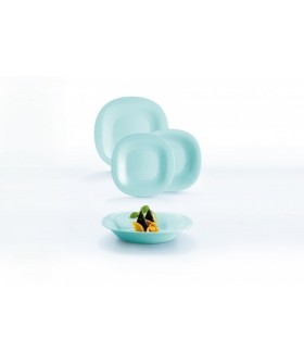 LUMINARC Набор столовый 18пр. Carine Light Turquoise P7628