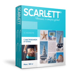 SCARLETT Весы напольные электронные SC-BS33E078