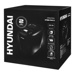 HYUNDAI Хлебопечь HYBM-P0513 черный