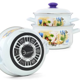 ЭСТЕТ Набор посуды 4пр Прованс цилиндрический 2,0+3,0 л ЭТ-71520