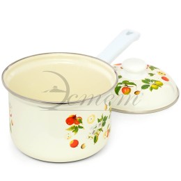 ЭСТЕТ Ковш 1,5л Гарденс крышкой ЭТ-711033 микс 