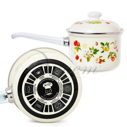 ЭСТЕТ Ковш 1,5л Гарденс крышкой ЭТ-711033 микс 